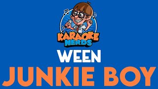 Ween  Junkie Boy Karaoke [upl. by Aicad]