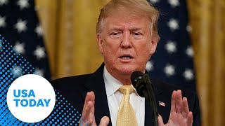 President Donald Trump speaks at Presidential Social Media Summit  USA TODAY [upl. by Royal]