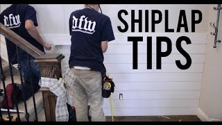 How to Install Shiplap [upl. by Moyers]