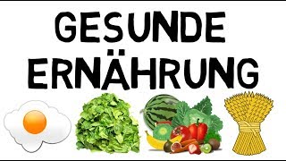 Gesunde Ernährung 10 Regeln DGE [upl. by Ailahtan816]