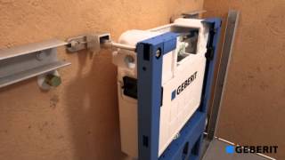 Duofix UP200 H82 h concealed cistern installation in Prewall [upl. by Amalle]