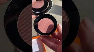 Hermes 45 rose ombré blush😍 luxurymakeup makeup blushaddict [upl. by Moffit323]