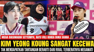 Mega Sangat Jarang Diberi Bola Kim Yeon Koung Sangat Kecewa Megawati Diasingkan Seter Red Park [upl. by Rawdon]