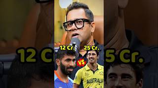 Bumrah vs Starc⚡ Why Bumrah is Underrated Than Starc  cricket ytshorts shortsfeed [upl. by Natsyrk]