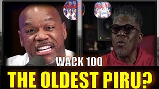 WACK 100 RESPONDS TO AYATOLLAH MARV quotOLDEST PIRUquot LINKING HIM TO MOB JAMES AT DEATH ROW RECORDS ❓🔥 [upl. by Naghem]