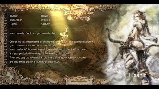 Octopath Traveler  Haanit Chapter 1  Ghisarma Boss Fight [upl. by Allerie]