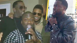 Kevin Hart Gives Cryptic Answer About Resurfaced Diddy Video [upl. by Randa]