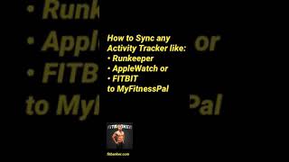 HOW TO SYNC RUNKEEPER APPLE WATCH or FITBIT to MtFitnessPal [upl. by Hendricks]