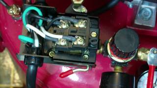 How to set the pressure switch on your Harbor Freight air compressor [upl. by Etnecniv]