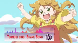 Tsumugi sing Shark Song Amaama to Inazuma Ep 7 [upl. by Ahsuoj338]