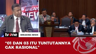 Penilaian Pakar soal Petitum Pemohon 01 dan 03 Tidak Rasional  Breaking News tvOne [upl. by Hightower388]