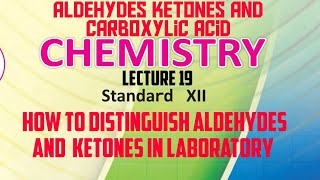 How to distinguish aldehydes and ketones in Laboratory [upl. by Waite]