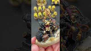 THE DARK RIDER Space Marines Chaplain on Bike [upl. by Mervin]