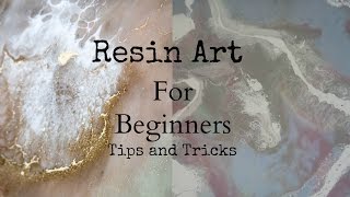 Top tips and tricks to create resin art for beginners [upl. by Hak]