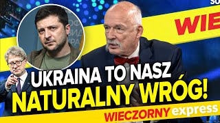 quotNATURALNY WRÓGquot Korwin NIE PATYCZKUJE się z Ukrainą [upl. by Sergent]