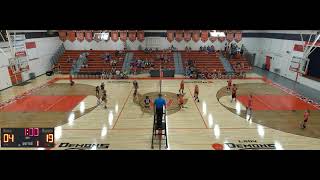 Williamstown JRSR H vs Williamstown High School Girls Varsity Volleyball [upl. by Anneg]