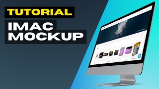 Create an iMac Mockup [upl. by Elcarim]