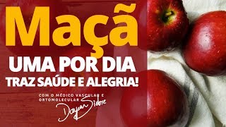 Quantas calorias têm uma maçã Veja benefícios para saúde  Dr Dayan Siebra [upl. by Yerhpmuh]