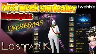 Lost Ark First week Souleater Highlights [upl. by Adnov]