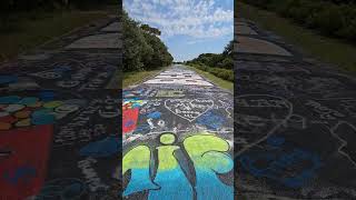 Folly Beach Graffiti path [upl. by Minardi]