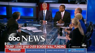 Rahm Emanuel Trumps base will follow him over a cliff even if no border wall [upl. by Ecurb197]