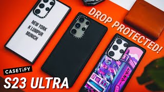 CASETiFY Samsung S23 Ultra Case Review DROP amp IMPACT PROTECTED [upl. by Langer]