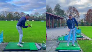 Dit doet de rechterarm tijdens de perfecte golfswing [upl. by Hansen]