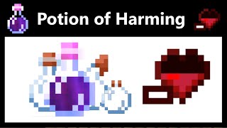 How to Make a Potion of Harming II in Minecraft [upl. by Sebastian]