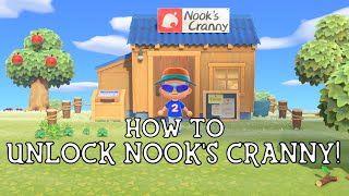 How to Unlock Nooks Cranny in Animal Crossing New Horizons [upl. by Narhem742]