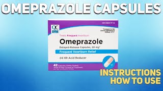 Omeprazole capsules how to use How and when to take it Who cant take Omeprazole [upl. by Aivalf]