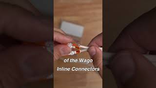 Wago Inline Connectors  Easy Wire Splicing [upl. by Dnalhsa]