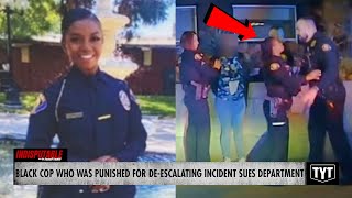 Black Cop Who Was PUNISHED For DeEscalating Incident Files Discrimination Lawsuit [upl. by Brandtr708]