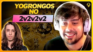 YODA JOGANDO 2v2v2v2 COM O Gragolandia  Lives do Yoda [upl. by Anikal255]