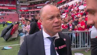 Stewart met wijn en sigaar in de hand quotEerst feesten de rest komt welquot  PSV 42 Sparta  psvspa [upl. by Hesoj668]