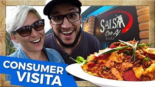 Visitamos o Restaurante Latino Salsa Nossa Casa em Campinas  Programa Consumer [upl. by Ednalrym]