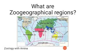 What are zoogeographical regions  How to draw zoogeographical regions map [upl. by Aray]