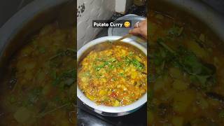 potatocurryfood simple indianrecipe [upl. by Blasien]