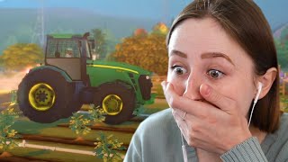 FARMING IN THE SIMS AHHHHHHHH [upl. by Rechaba]