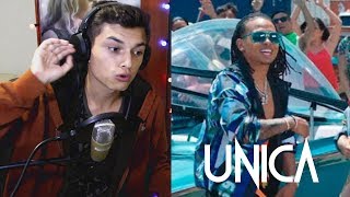 Ozuna  Única Video Oficial 🐻 A U R A Reaccion [upl. by Yajnas]