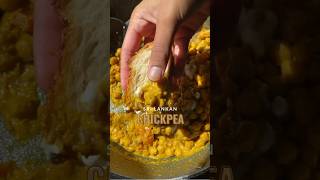 ⚠️CHICKPEA CURRY⚠️ High protein Sri Lankan Chickpea curry srilankarecipe chickpeas highprotein [upl. by Vernita]