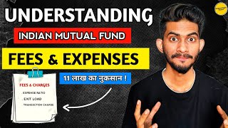 1 का Expense Ratio आपके Return के लाखों रुपए खा सकता है 😨 Mutual Fund Fees And Expenses in Hindi [upl. by Alyahsal]