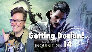 GETTING DORIAN  DRAGON AGE INQUISITION FULL GAME AND QUESTS part 14 [upl. by Ainit]