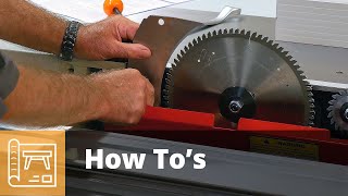 How Tos  Correctly set your riving knife [upl. by Blaseio]