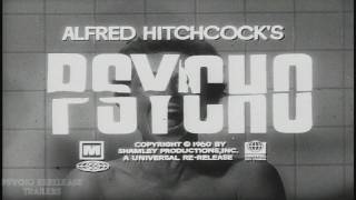 Psycho 1960 Rerelease Trailers [upl. by Rattan]