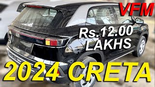 12 LAKH WALI CRETA FACELIFT 2ND BASE MODEL DETAILED REVIEW  NEW EX VARIANT WITH NEW FEATURES CRETA [upl. by Savior]