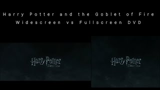 Opening scene  Harry Potter and the Goblet of Fire  Widescreen vs Fullscreen DVD [upl. by Linn]