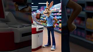 Bunny Cant Afford Inflated Groceries memes inflation funny shorts [upl. by Rubel475]