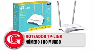 Roteador é o TPLink TLWR849N [upl. by Nhguavoj]