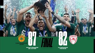 Panathinaikos  Olympiacos 8782  Basket League Finals Game 5  Full Highlights  14062024 [upl. by Darya]