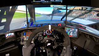 iracing NASCAR Michigan International Speedway Chevrolet Impala triple screens [upl. by Treiber]